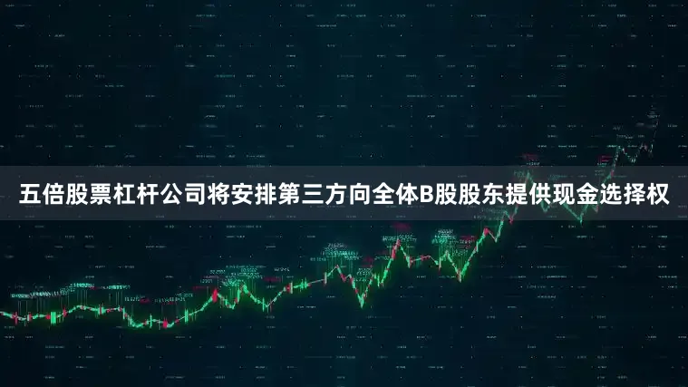 五倍股票杠杆公司将安排第三方向全体B股股东提供现金选择权
