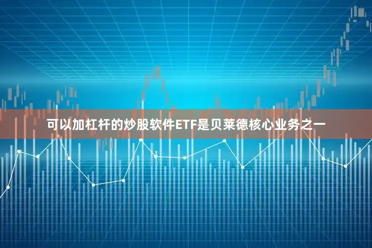 可以加杠杆的炒股软件　　ETF是贝莱德核心业务之一